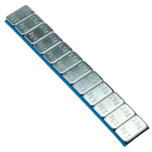 Vas extra lapos ragasztott súly 12x2,5g